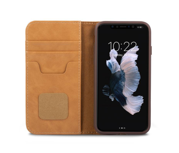 Etui Overture z podstawką do iPhone X/XS Luna różowe - 1389408 - zdjęcie 5
